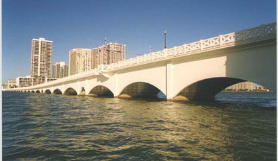 Restauración del Puente Oeste – Venetian Causeway  Miami, Florida