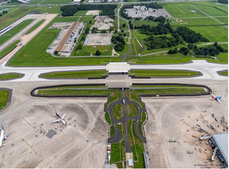 New Taxiway A and Bridge